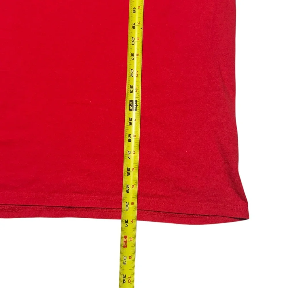 Vintage 2000s Crown Prince Nebraska Huskers‎ Red Cotton Shirt Men's XL